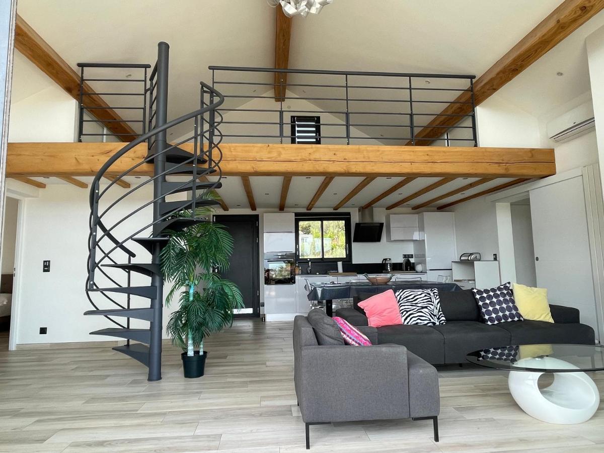 Sublime Haut De Villa Apercu Mer /Hippodrome / Cagnes-sur-Mer Exteriör bild