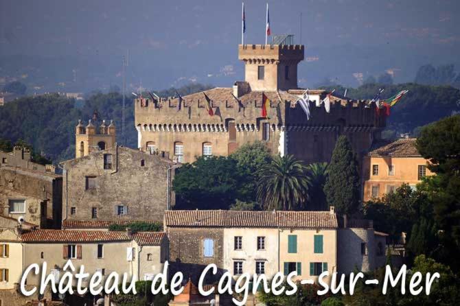 Sublime Haut De Villa Apercu Mer /Hippodrome / Cagnes-sur-Mer Exteriör bild
